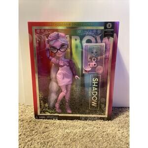 Rainbow High Lavender Lynn Fashion Doll Shadow High Purple 11" Accessories NEW